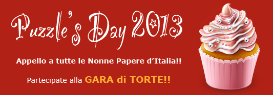 Al Puzzle’s Day 2013 è gara di torte!