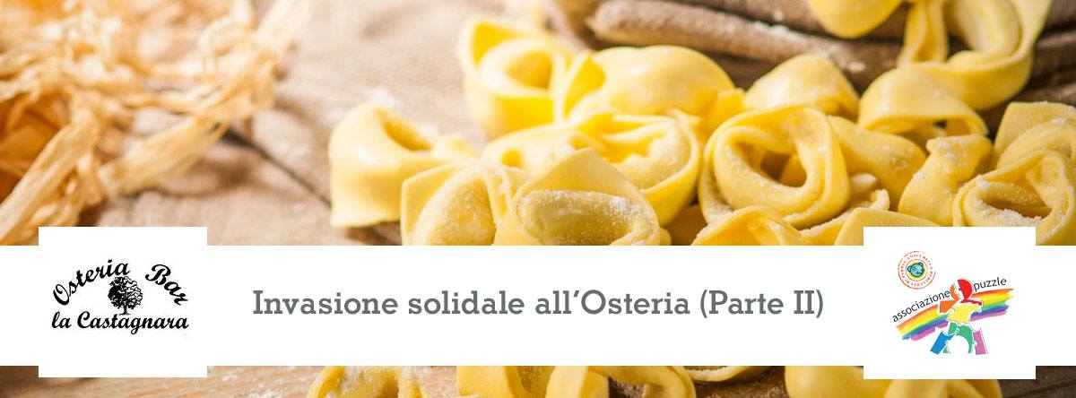 Invasione solidale, invasione di cuori all’Osteria